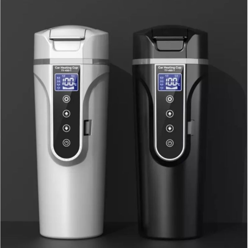 bình đun nóng trên ôtô loại cao cấp rất tiện dụng pha cafe pha trà DC12V 24V 500ml hàng loại tốt