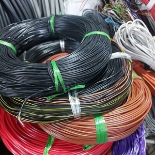 Dây điện 0.5 nhật cuộn 100m nặng 650g ~670g