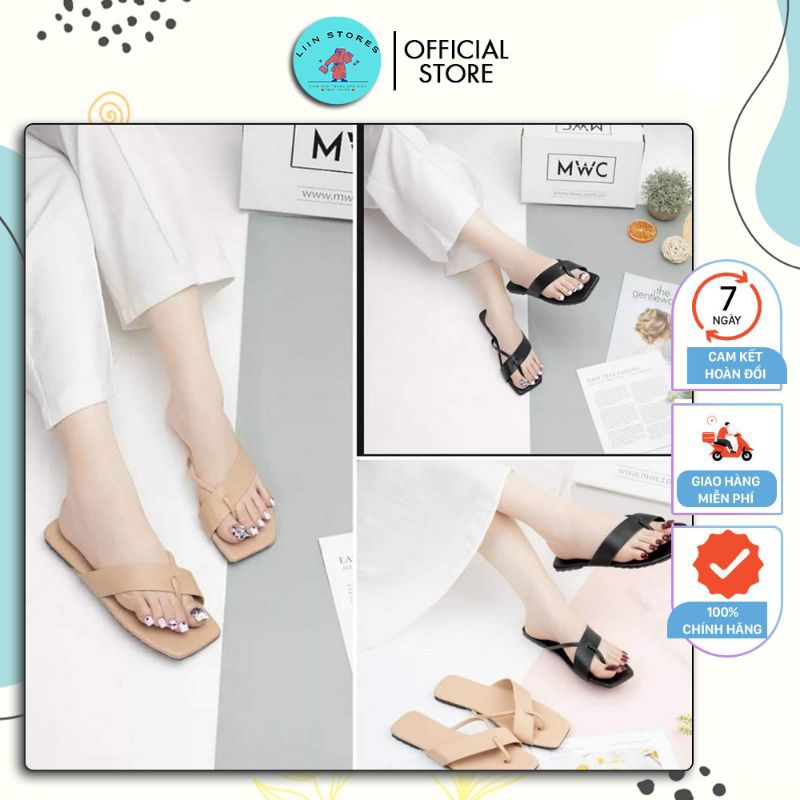 Dép nữ dây xỏ ngón kèm dây 3phân xinh xắn, dễ mang, kiểu dáng đơn giản nhẹ nhàng. phù hợp để đi chơi, cafe...