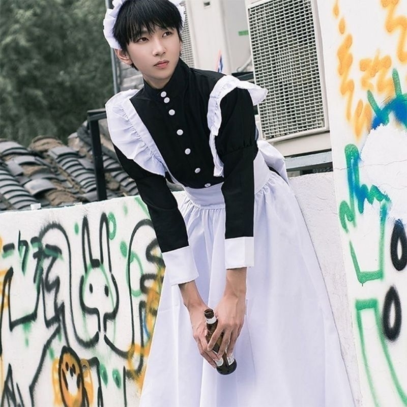 Maid dài cosplay dành cho nam nữ xịn | BigBuy360 - bigbuy360.vn