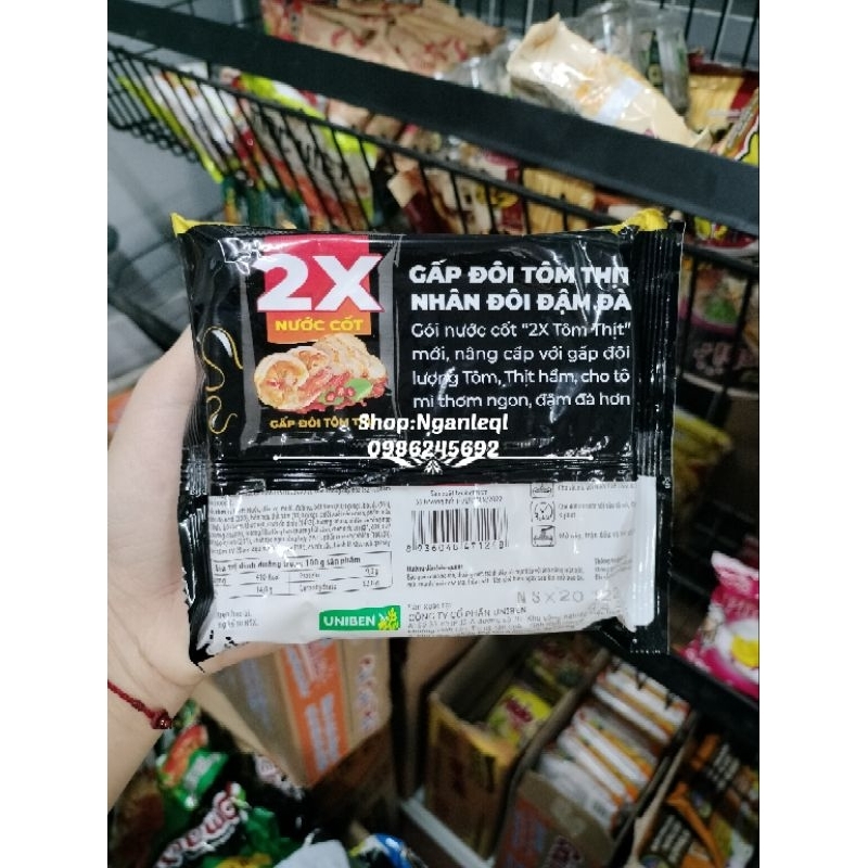 (10 Gói) Mì Ba Miền tôm chua cay 75g