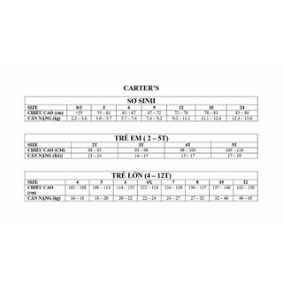 Quần kaki lưng thun carter's bé trai vnxk