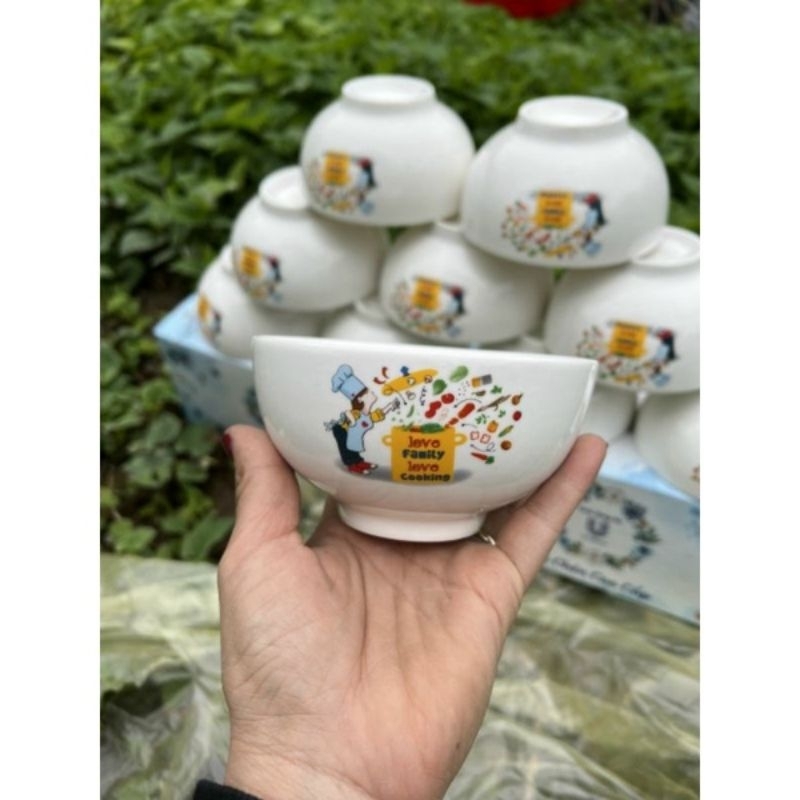 Bộ 10 chén sứ cao cấp - chén sứ