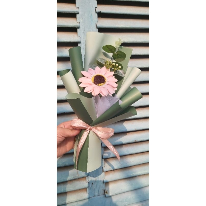 BÓ HƯỚNG DƯƠNG SÁP 1 BÔNG