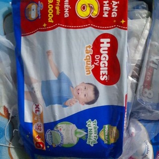Tã quần Huggies size XL 32