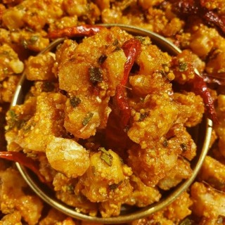 Tóp mỡ sốt mắm hành