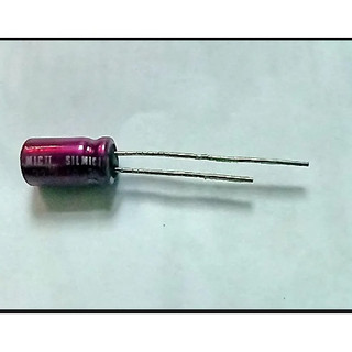 A14 tụ điện màu tím đô 33uf 16v silmic ii elna