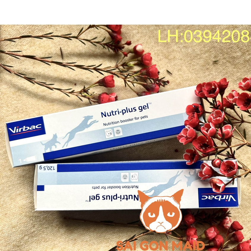 1 Tuýp Nutri plus-Gel dinh dưỡng cao cấp dành cho chó mèo