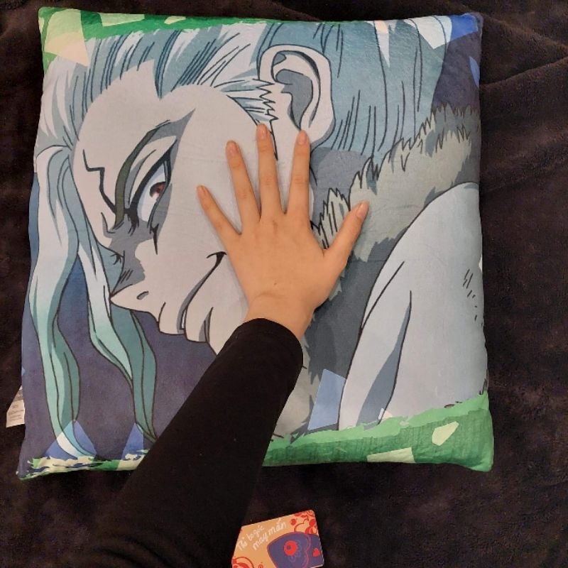 Gối Vuông Senku Ishigami