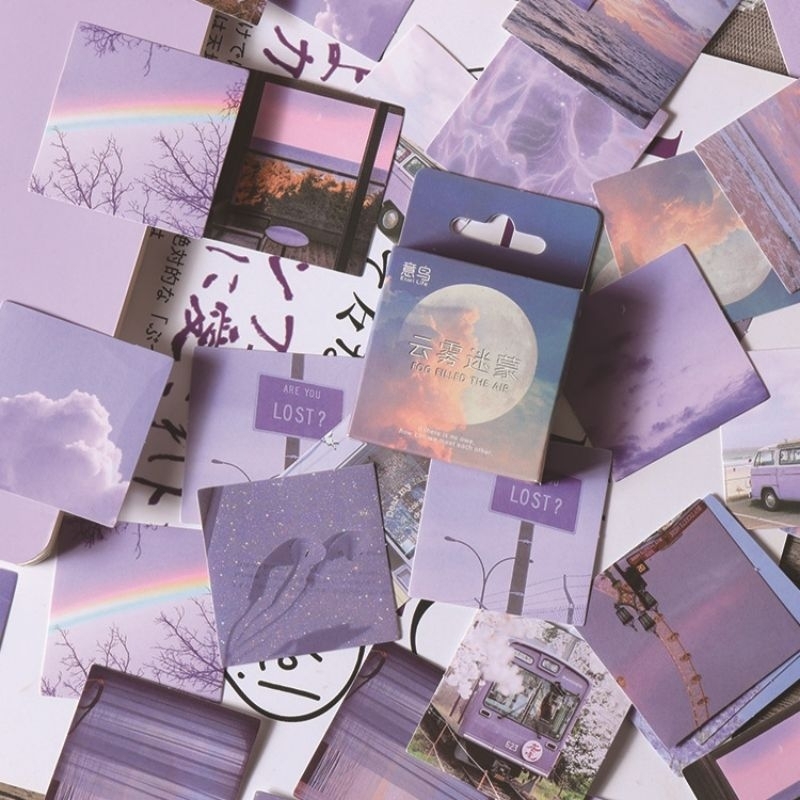 Hộp 45 hình dán sticker trang trí