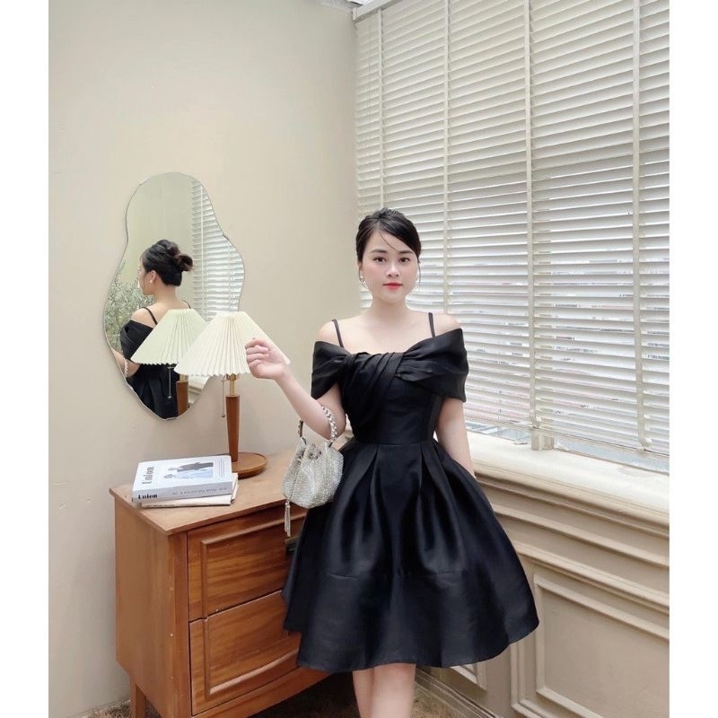 Đầm Rớt Vai Big Size