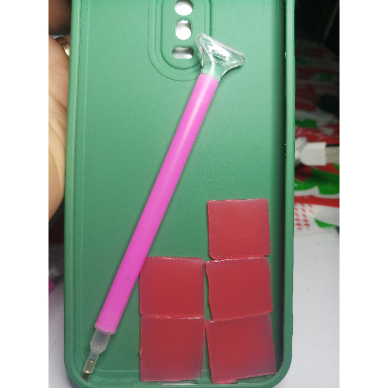 Combo 5 miếng sáp đính đá - sáp làm tranh đá