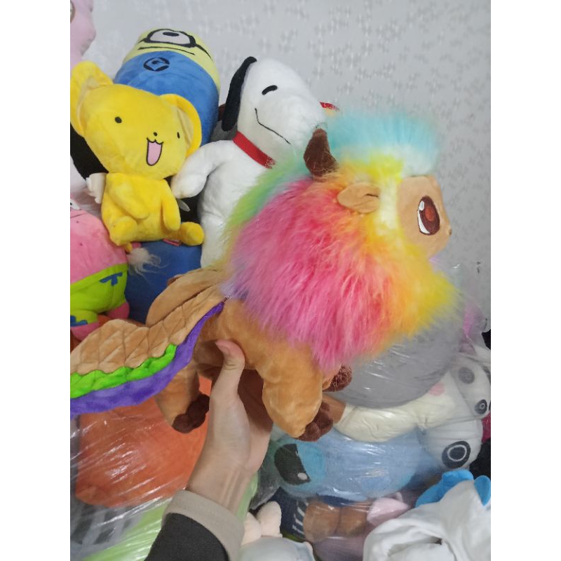 Gấu bông trong dragon friend size 25-30cm