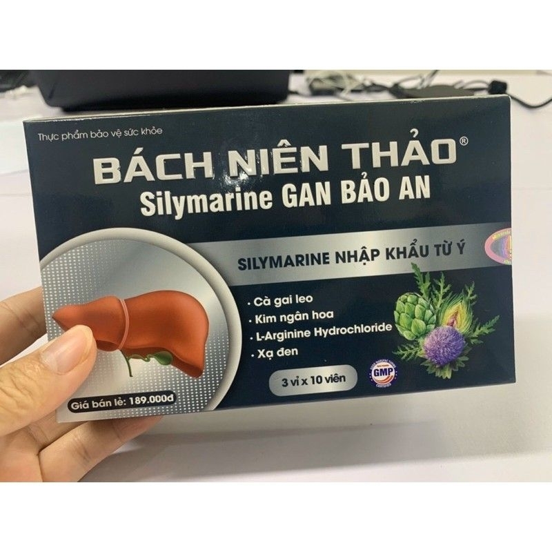 Silymarin Gan Bảo An cho Lá gan khoẻ mạnh