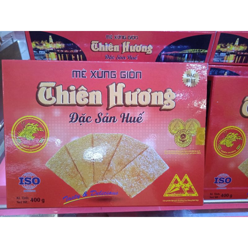 Mè xửng giòn hộp 400g