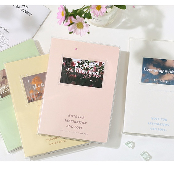 Sổ Note For bìa nhựa dẻo Inspiration and Love