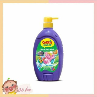 Sữa tắm gội cho bé Carrie Junior hương Cherry/Grapeberry/Tinh chất sữa 280g / 30g