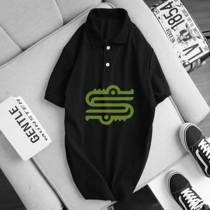 Áo thun nam có cổ ngắn tay thun poly