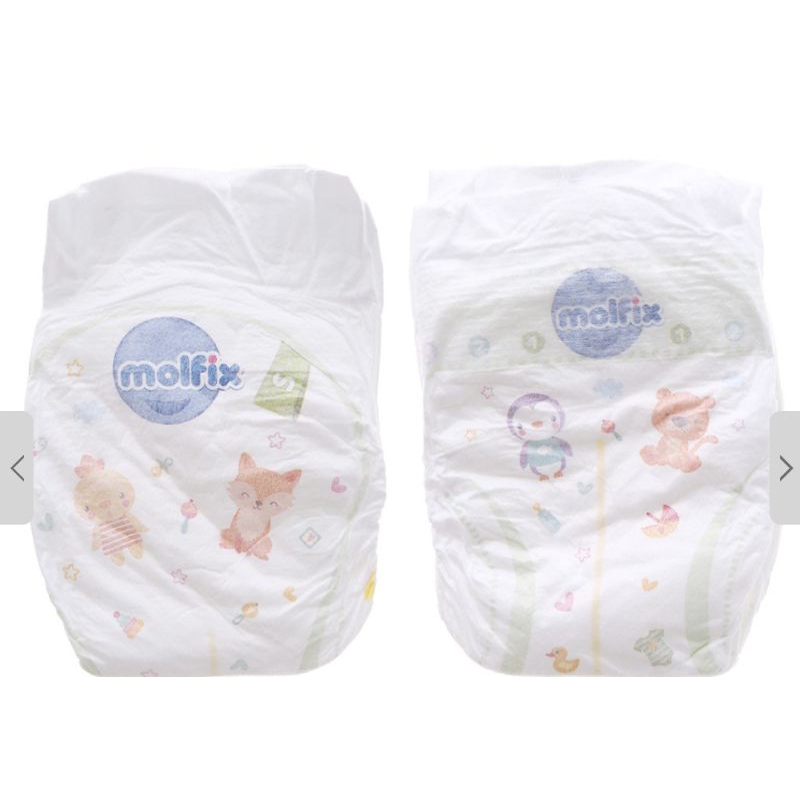 Tã dán Molfix thiên nhiên size S 30 + 4 miếng (S30 + 4)