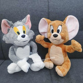 Gấu bông mèo tom & jerry đáng yêu,gấu bông hoạt hình tom and jerry chính hãng độc đáo