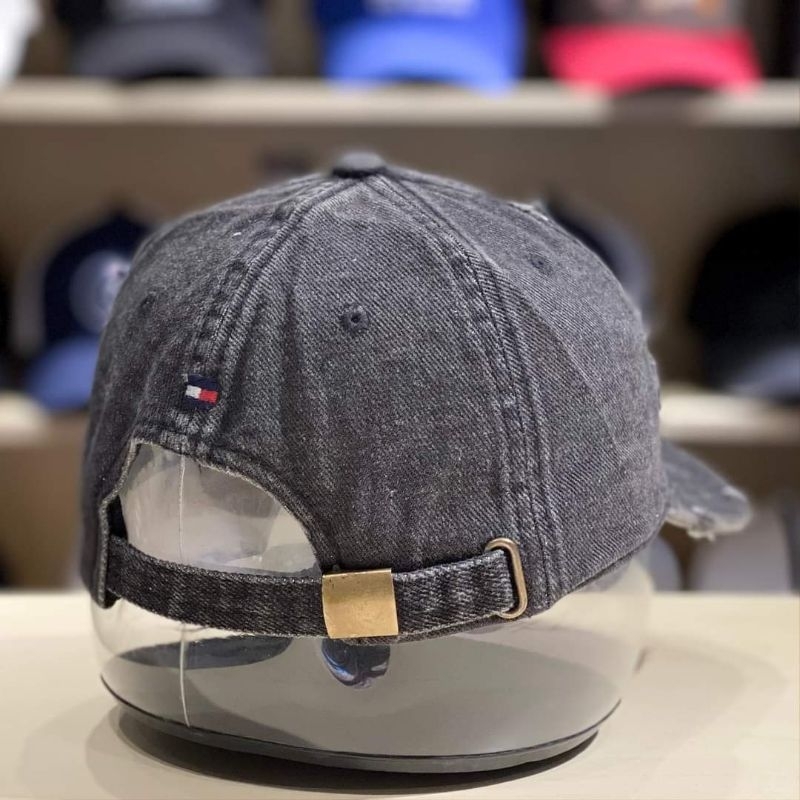 Mũ nón jean tomy rách vải bò jean thời trang hàng Xuất