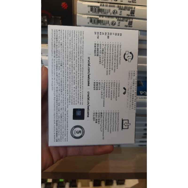 Ổ cứng SSD Crucial P3 Plus - 1TB M2 2280 PCIe Gen4x4 - Bảo hành 5 năm