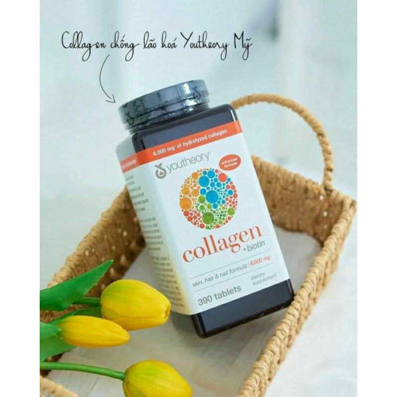 Collagen Youtheory của Mỹ 390v