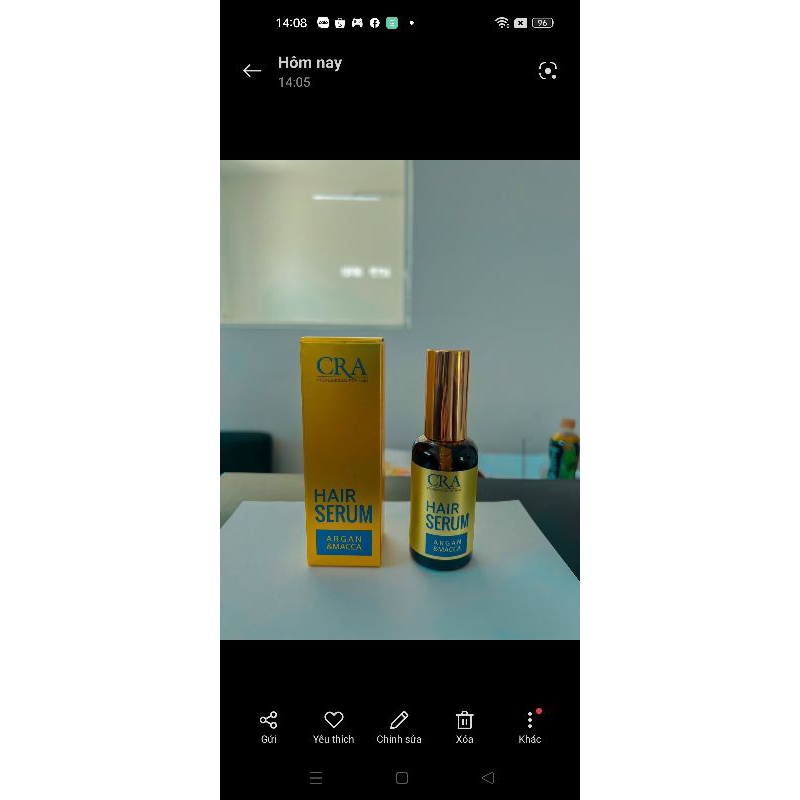 serum dưỡng tóc cra