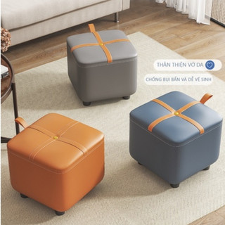 Ghế đôn sofa da simili cao cấp phong cách hiện đại - GC16