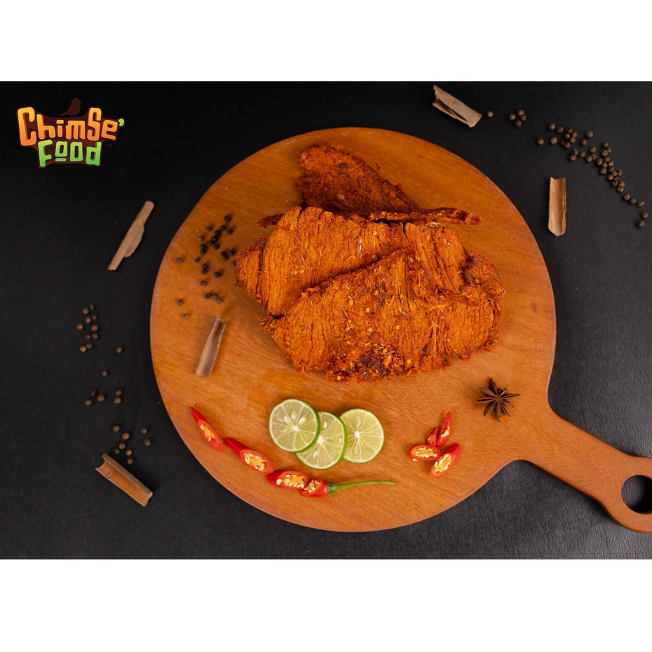 Khô Bò Thu Ba - Bò Khô Miếng Thu Ba Đặc Sản Quảng Ngãi Gói 200Gr -  Chim Sẻ Food