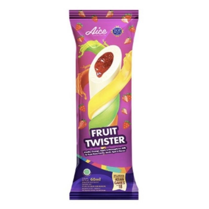 Kem trái cây lốc xoáy