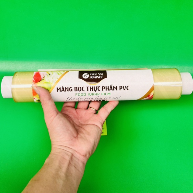 Lõi màng bọc thực phẩm PVC BHX 30cm x 150mét - Công dụng Dùng để bảo quản, bao gói các loại thực phẩm
