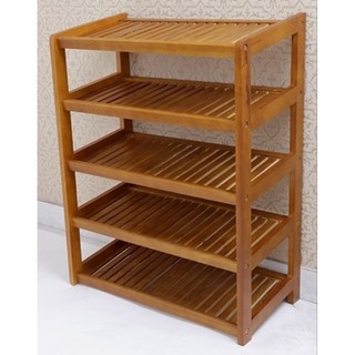 [Giao Hoả Tốc]Kệ dép gỗ 5 tầng 60cm