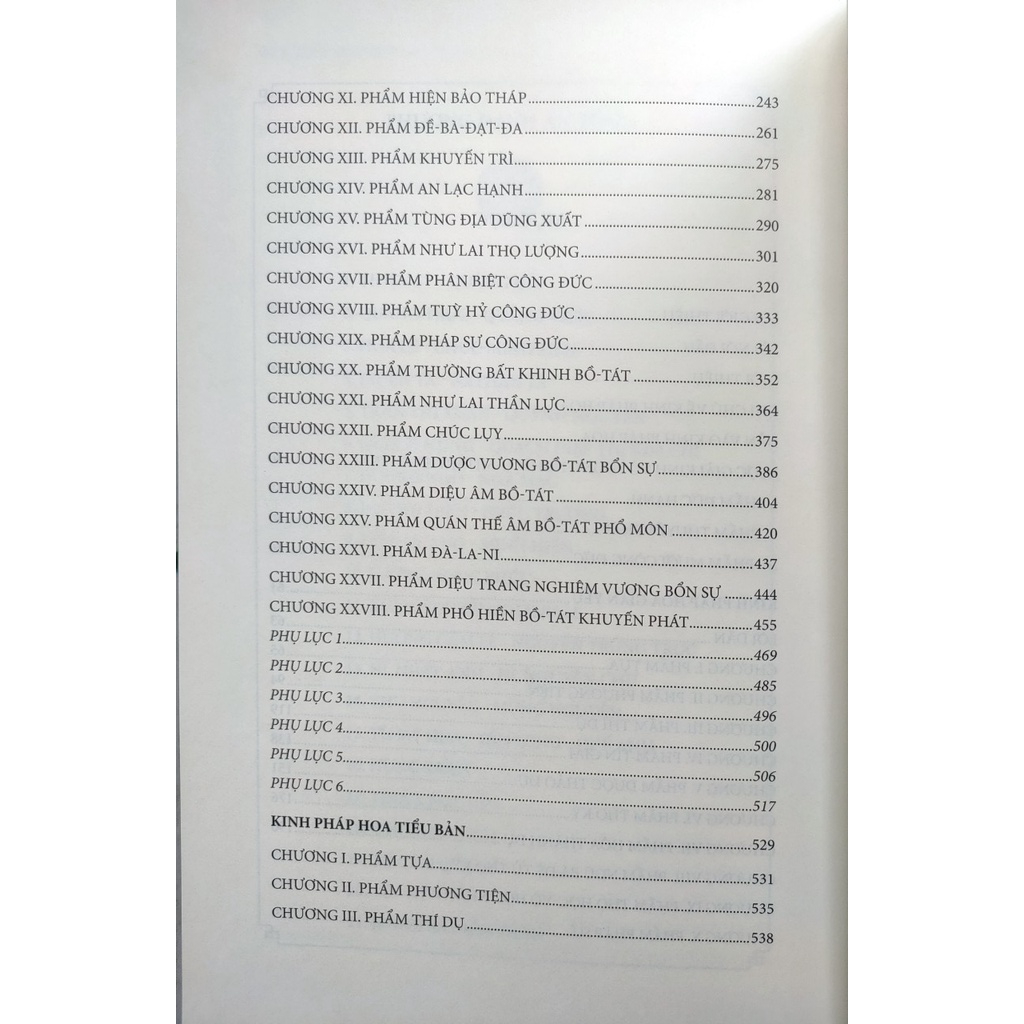 Sách Kinh Pháp Hoa Giản Yếu Và Tiểu Bản