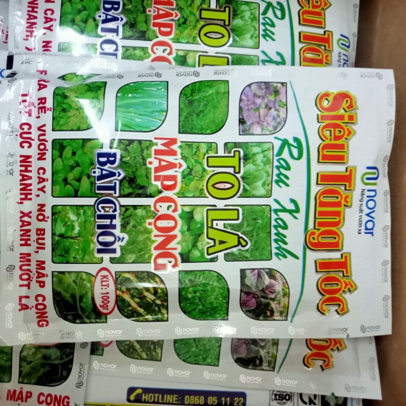 SIÊU TĂNG TỐC giúp to lá, mập ngọn,bật trồi,ra rễ, vươn cây, nở bụi, tốt cực nhanh,xanh mướt lá,to, củ lớn quả, gói 100g