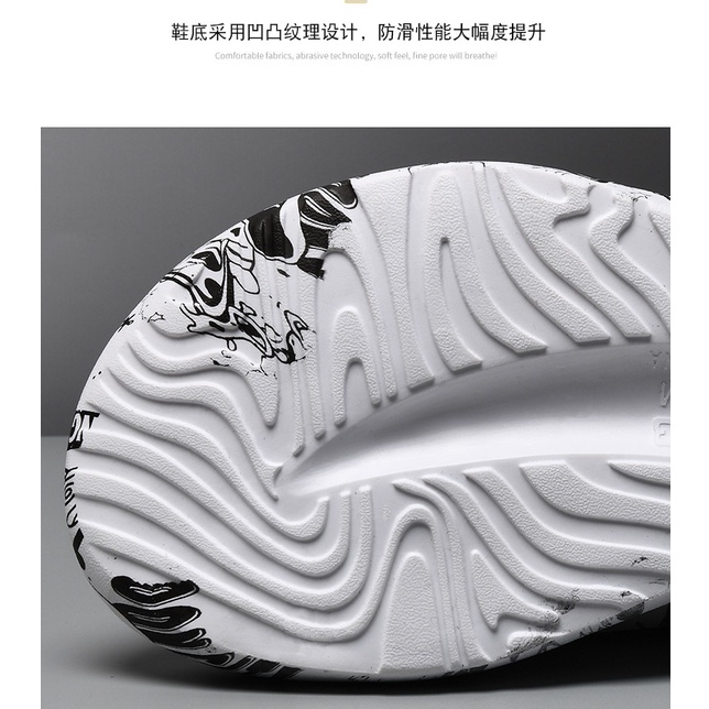 Dép bánh mì đế mềm 4cm tăng chiều cao dành cho nam mẫu mới 2023