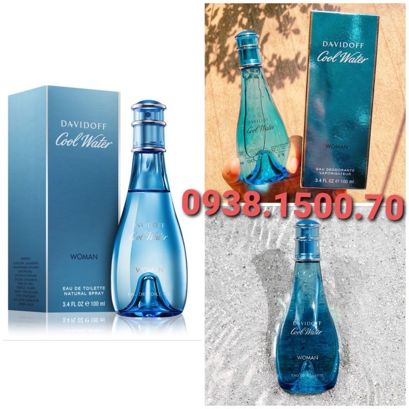 NƯỚC HOA NỮ Davidoff Cool Water Woman EDT 100ml