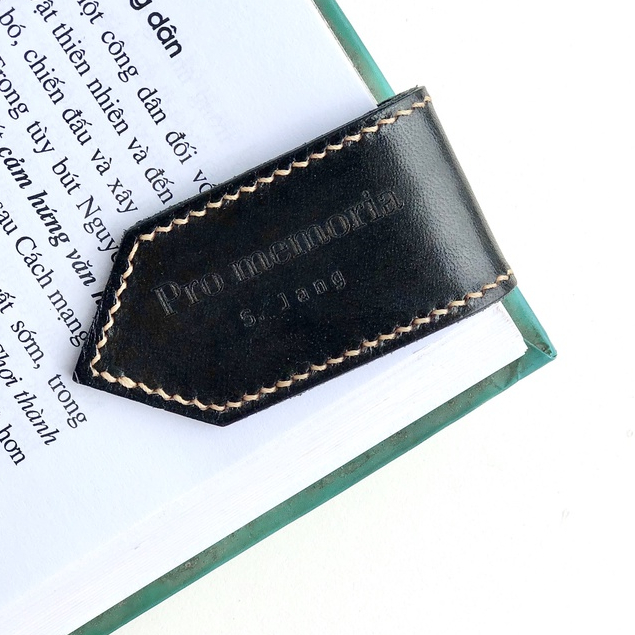 Bookmark Nam Châm Khắc Tên, Bookmark Vintage, Đánh Dấu Sách Nam Châm Handmade By OZ Retro