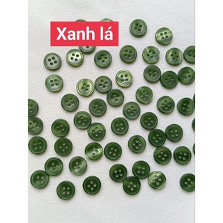 20 NÚT SƠ MI 4 LỖ ÁNH XÀ CỪ SIZE 1CM