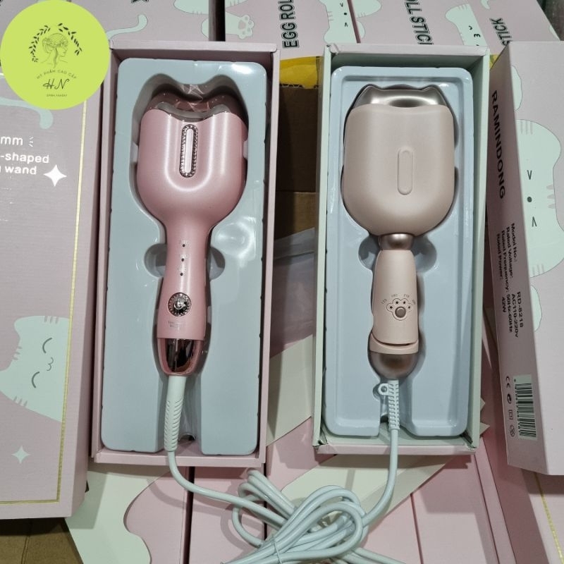 Máy làm tóc xoăn nước với 4 mức chỉnh nhiệt EGG roll stick hot nhất