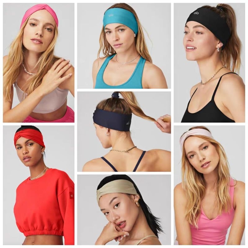 Băng đô đầu thấm hút mồ hôi ALO YOGA chính hãng