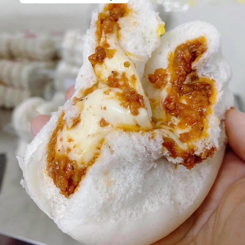 Bánh bao nhân bò phomai h4c