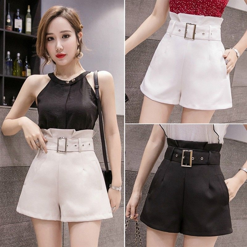 Quần Short Đùi KÈM ĐAI NỊT CHẤT TUYẾT MƯA Dày Dặn, Dáng Quần Trẻ Trung Năng Động