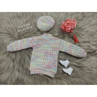 Áo hoodie đẹp cho búp bê shop có các size barbie,xinyi,30cm,1/6 60cm,blythe.1/8.doris...