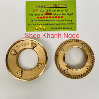 Sen đồng / Mâm chia lửa bếp gas bằng Đồng Thau ,kích thướt 7,8cm - 4,3cm  Thay lắp đa số bếp ga phổ thông cùng cỡ