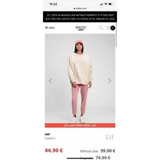 Áo sweater Gap nữ vnxk dáng oversized size XL
