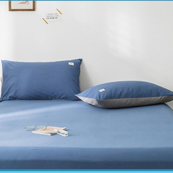 Vỏ gối nằm cotton tici ETAMI BEDDING áo gối cotton mềm mại thoáng mát màu trơn basic