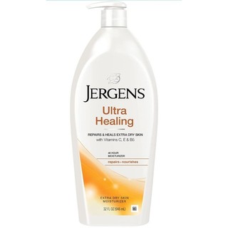 Dưỡng thể dưỡng ẩm dành cho da khô, nứt Jergens Ultra Healing Lotion 88ml/621ml/946ml (Mỹ)