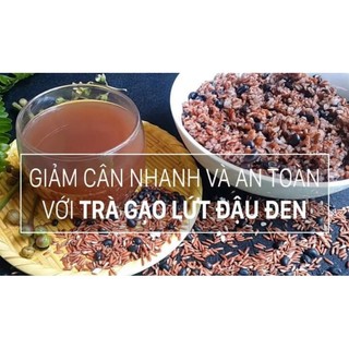 Trà gạo lứt đậu đen xanh lòng
