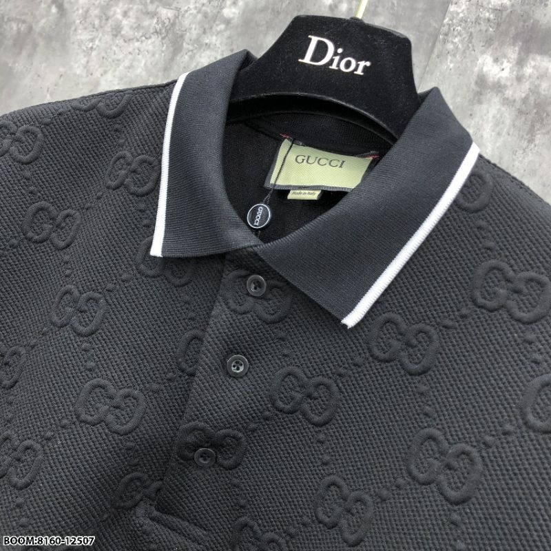 Áo polo nam nữ mẫu mới in họa tiết, kèm ảnh thật_8160